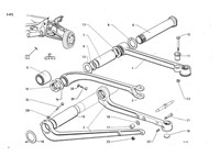 Rolling Chassis - Supporting arm front